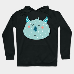 Sweet Blue Monster Hoodie